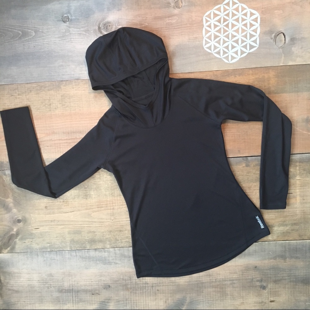 Reebock black speedwick hoodie